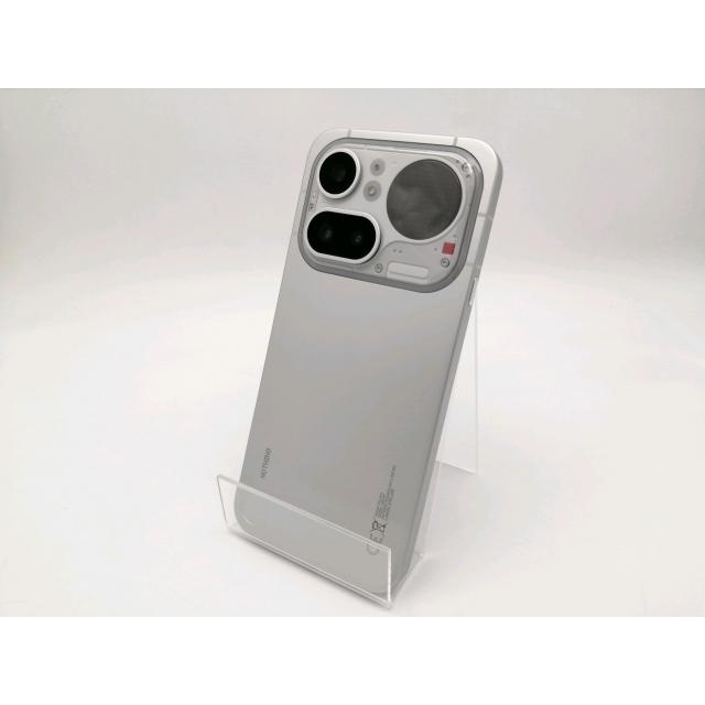 中古】NOTHING 国内版 【SIMフリー】 Nothing Phone (4a) Pro シルバー