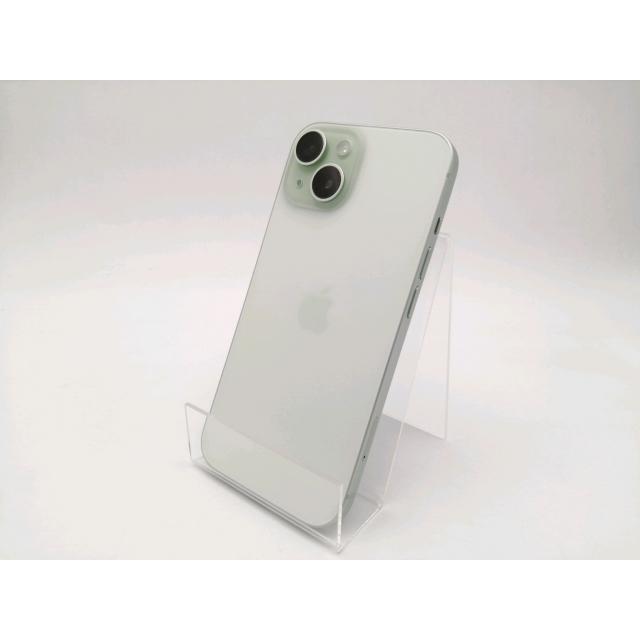 中古】Apple 国内版 【SIMフリー】 iPhone 15 256GB グリーン MTMT3J/A