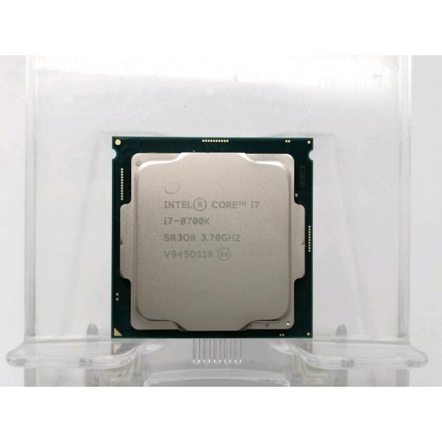 中古】Intel Core i7-8700K (3.7GHz/TB:4.7GHz) bulk LGA1151/6C/12T