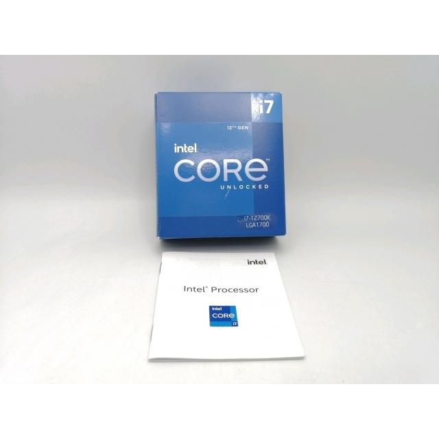 中古】Intel Core i7-12700K(3.6GHz) Box LGA1700/12C(P:8C/E:4C)/20T