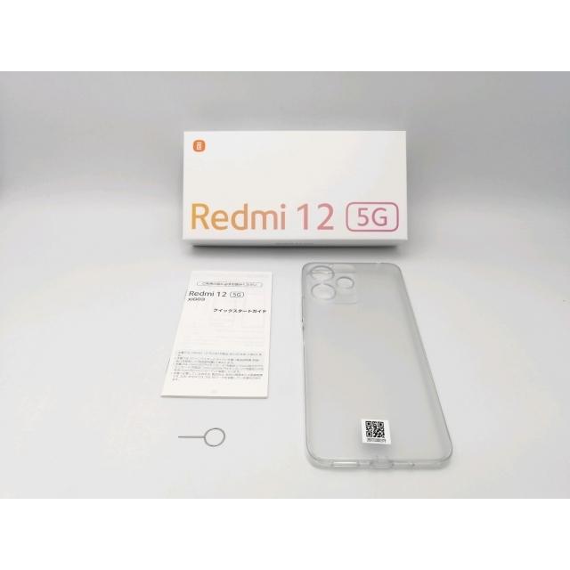 中古】Xiaomi au 【SIMフリー】 Redmi 12 5G 4GB 128GB ポーラー