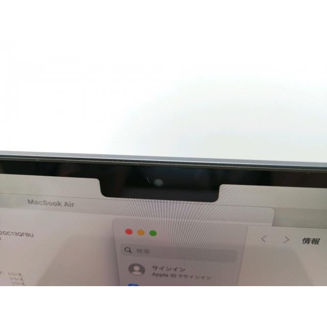 中古】Apple MacBook Air 13インチ CTO (M2,2022) ミッドナイト M2(CPU