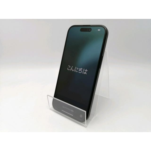 中古】Apple au 【SIMフリー】 iPhone 15 128GB ブラック MTMH3J/A【EC