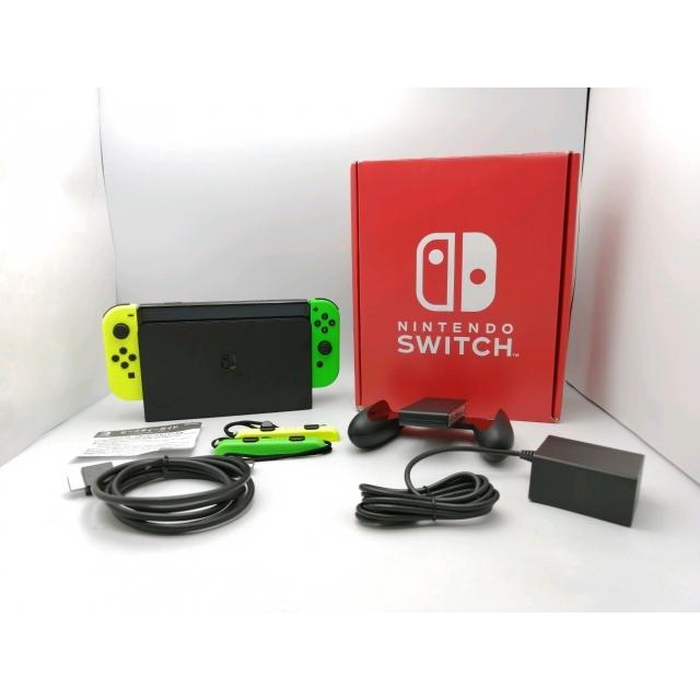 T*e様 Nintendo Switch 本体 マイニンテンドー 中古 ソフト付 中古】Nintendo Switch 本体 (有機ELモデル) マイニンテンドーストア