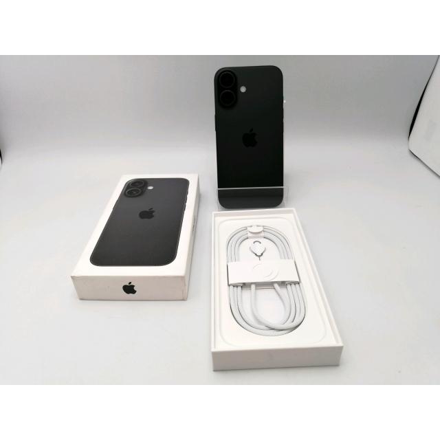 中古】Apple 海外版 【SIMフリー】 iPhone 16 128GB ブラック【EC