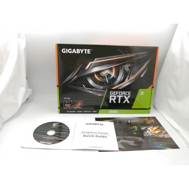 中古】GIGABYTE GeForce RTX 2060 OC 6G（GV-N2060OC-6GD rev.2.0
