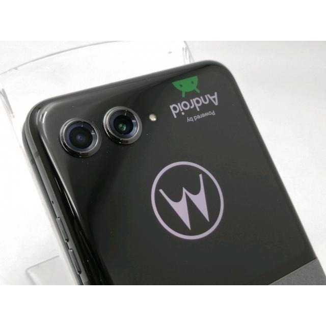 中古】MOTOROLA 国内版 【SIMフリー】 motorola razr 50 コアラグレイ