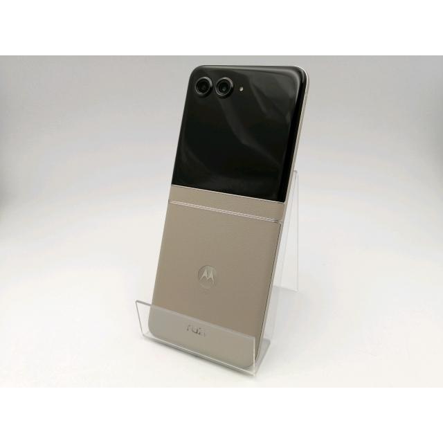 中古】MOTOROLA 国内版 【SIMフリー】 motorola razr 50 サンド