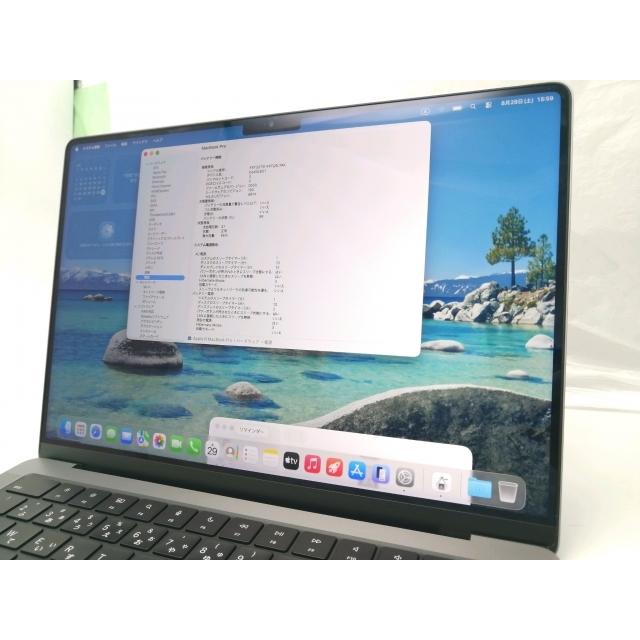 中古】Apple MacBook Pro 14インチ M3(CPU:8C/GPU:10C) 8GB/1TB