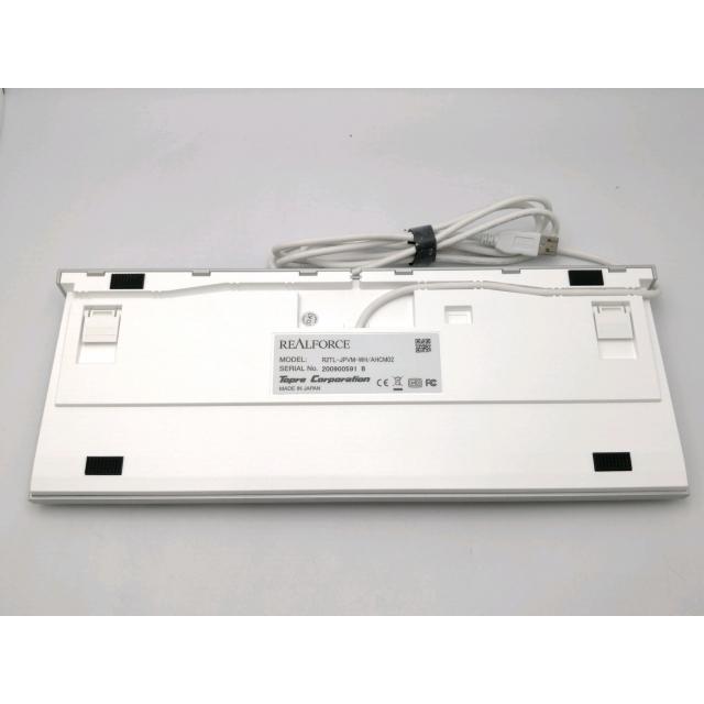 中古】東プレ REALFORCE TKL for Mac R2TL-JPVM-WH [日本語配列/変荷重