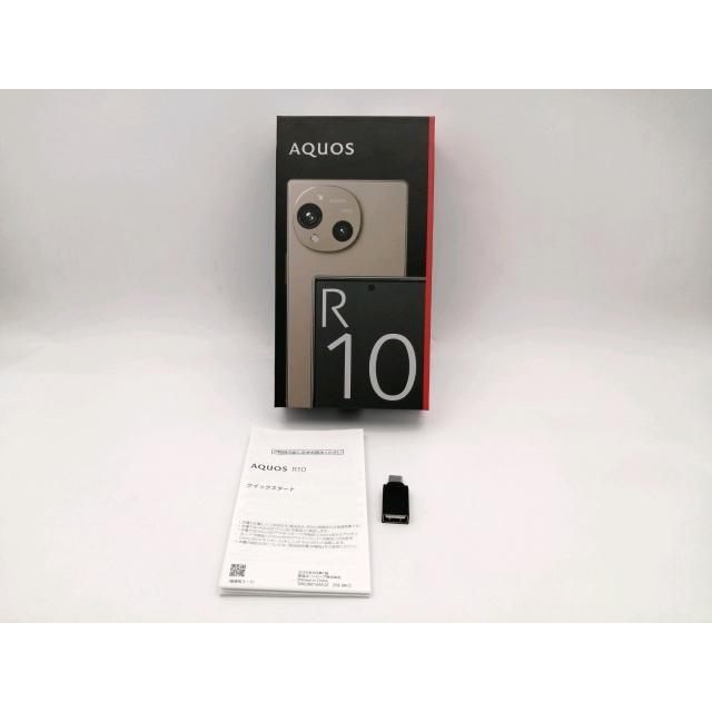 中古】SHARP 国内版 【SIMフリー】 AQUOS R10 トレンチベージュ 12GB