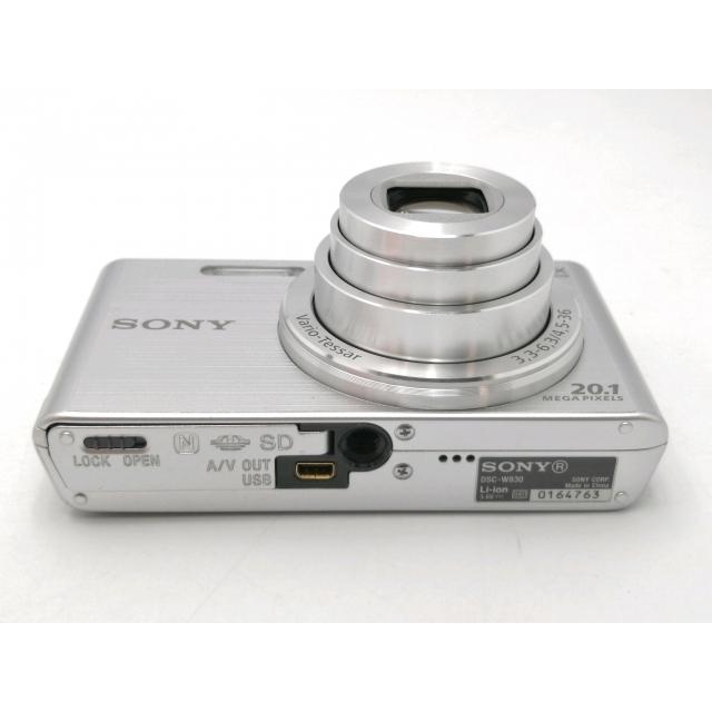中古】SONY Cyber-Shot DSC-W830 シルバー【ECセンター】保証期間1