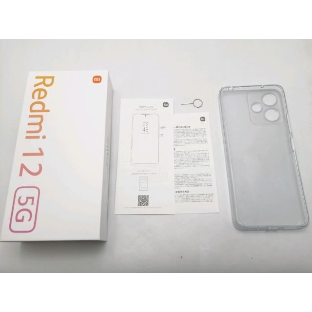 中古】Xiaomi 国内版 【SIMフリー】 Redmi 12 5G 4GB 128GB ポーラー
