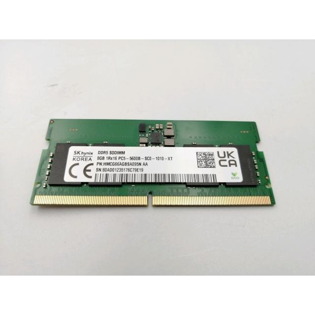 中古】262PIN SODIMM 8GB DDR5-5600(PC5-44800)【ノートPC用】【EC