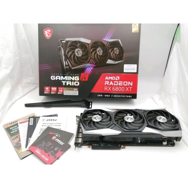 MSI RX6800XT 16GB Gaming Trio　中古 中古】MSI RADEON RX 6800 XT GAMING X TRIO 16G RX6800XT/16GB(GDDR6