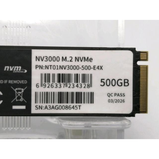 500GB M.2 NVMe SSD 中古 本体のみ 中古】各社 500GB SSD (M.2 2280/PCIe3.0 NVMe)【ECセンター】保証期間