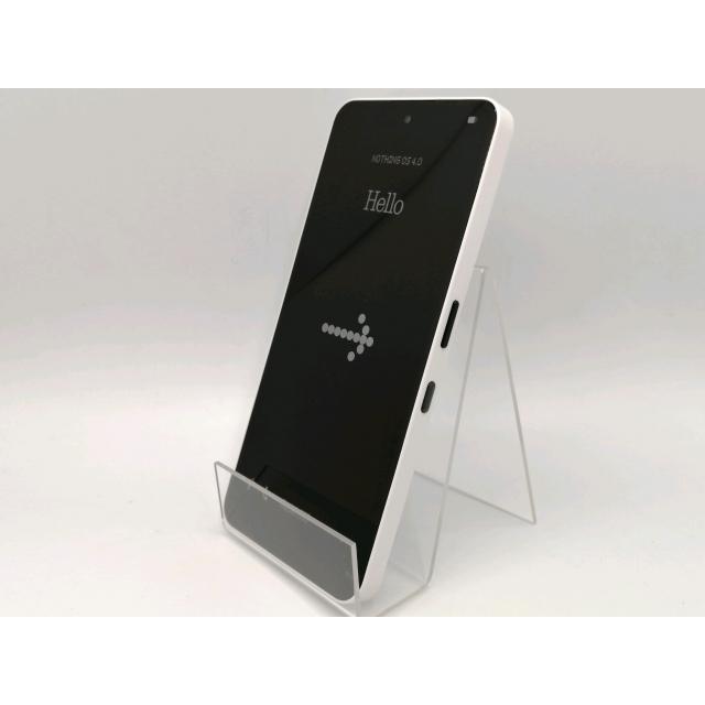 わ*ら様 中古美品　Nothing Phone (3a) 8GB/128GB 中古】NOTHING 国内版 【SIMフリー】 Nothing Phone (3a) ホワイト 8GB