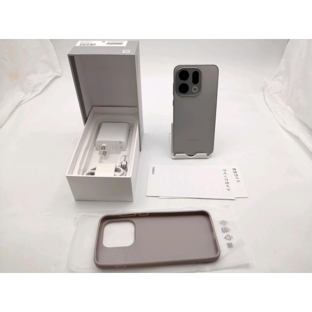 中古】Oppo 国内版 【SIMフリー】 OPPO Find X9 チタニウムグレー 16GB