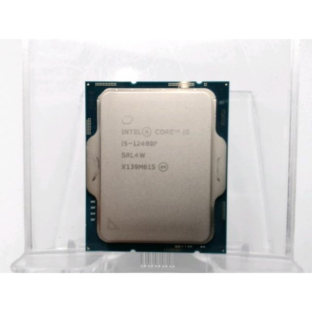 中古】Intel Core i5-12400F(2.5GHz) Bulk LGA1700/6C(P:6C/E:0C)/12T