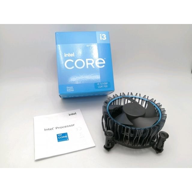 中古】Intel Core i3-12100F(3.3GHz) Box LGA1700/4C(P:4C/E:0C)/8T/L3