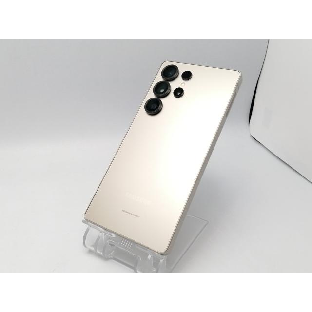 中古】SAMSUNG 国内版 【SIMフリー】 Galaxy S25 Ultra チタニウム