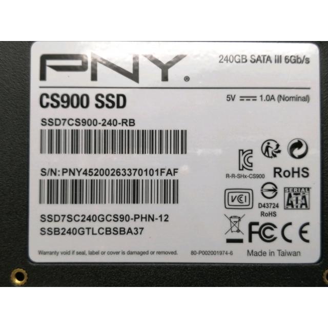 使用時間極少　SSD 240GB 6個セット SATA 2.5インチ 中古】各社2.5SSD 240GB SSD SATA【ECセンター】保証期間1週間