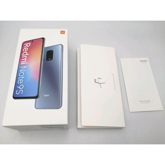 Redmi Note 9S オーロラブルー　箱付属品あり 中古】Xiaomi 国内版 【SIMフリー】 Redmi Note 9S オーロラブルー 4GB