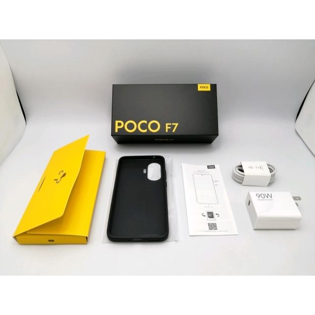 中古】Xiaomi 【SIMフリー】 Poco F7 ホワイト 12GB 512GB 25053PC47G