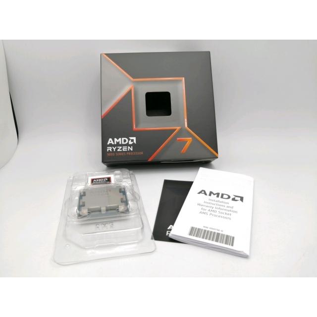 中古】AMD Ryzen 7 9700X (3.8GHz/TC:5.5GHz) BOX AM5/8C/16T/L3 32MB