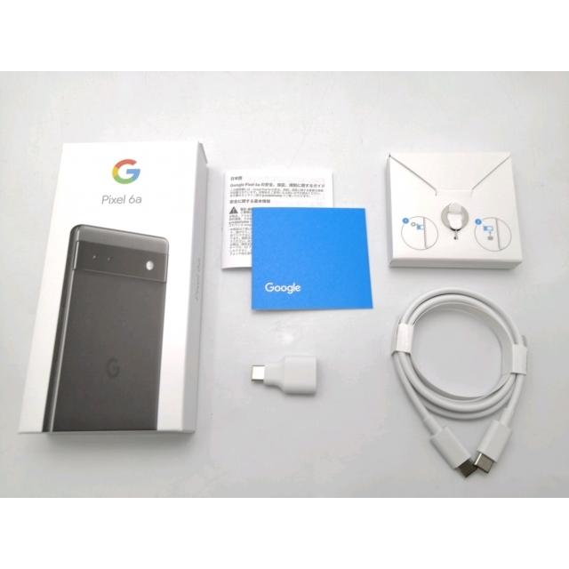 中古】Google 国内版 【SIMフリー】 Pixel 6a チャコール 6GB 128GB