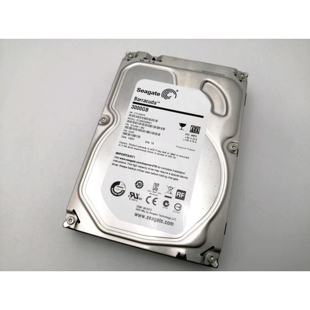中古】Seagate ST3000DM001 3TB/7200rpm/64MB/6Gbps【ECセンター】保証