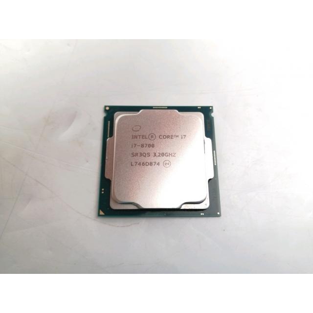 中古】Intel Core i7-8700 (3.2GHz/TB:4.6GHz) bulk LGA1151/6C/12T/L3