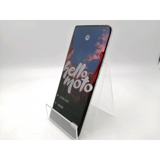中古】MOTOROLA SoftBank 【SIMフリー】 motorola edge 50s pro バニラ
