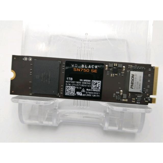 中古】W.D. BLACK SN750 SE NVMe SSD(WDS100T1B0E-00B3V0) 1TB/M