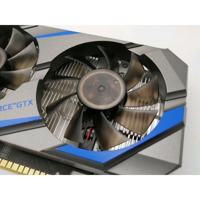 中古】玄人志向 GF-GTX1650D6-E4GB/DF3 GTX1650/4GB(GDDR6)/PCI-E【EC