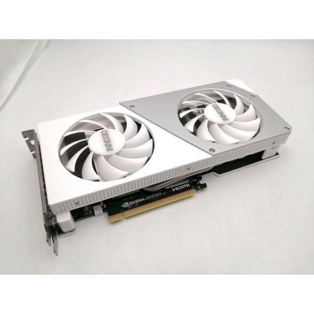 中古】Inno3D GeForce RTX 4060 TWIN X2 OC WHITE N40602-08D6X