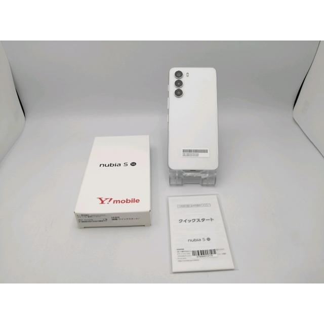 中古】ZTE ymobile 【SIMフリー】 nubia S 5G 4GB 128GB ホワイト