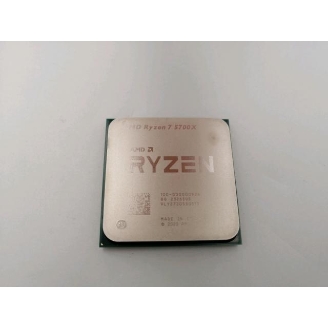 中古】AMD Ryzen 7 5700X (3.4GHz/TC:4.6GHz) BOX AM4/8C/16T/L3 32MB