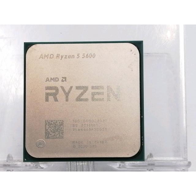 中古】AMD Ryzen 5 5600 (3.5GHz/TC:4.4GHz) BOX AM4/6C/12T/L3 32MB