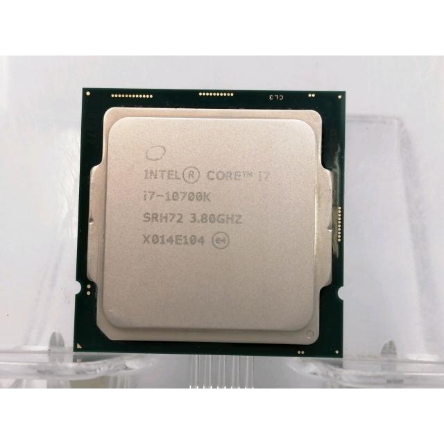 中古】Intel Core i7-10700K (3.8GHz/TB:5.1GHz) BOX LGA1200/8C/16T