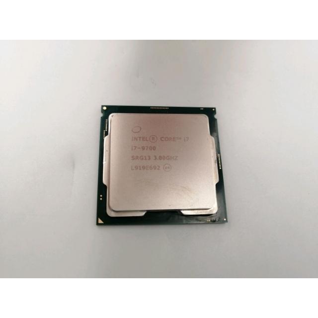 【ジャンク品】Intel Core i7-9700 中古】Intel Core i7-9700 (3GHz/TB:4.7GHz/SRG13/R0) bulk LGA1151/8C
