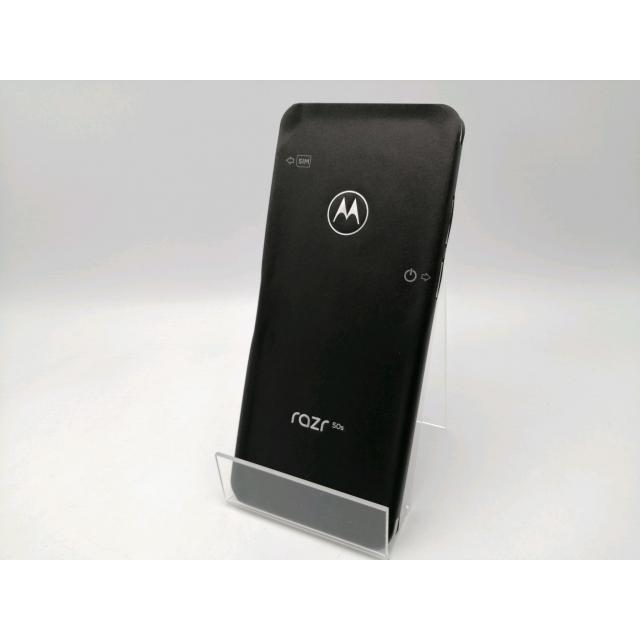 未使用】MOTOROLA SoftBank 【SIMフリー】 motorola razr 50s サンド