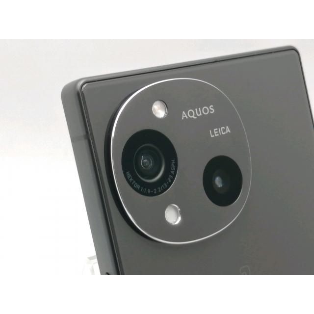 中古】SHARP 国内版 【SIMフリー】 AQUOS R10 チャコールブラック 12GB