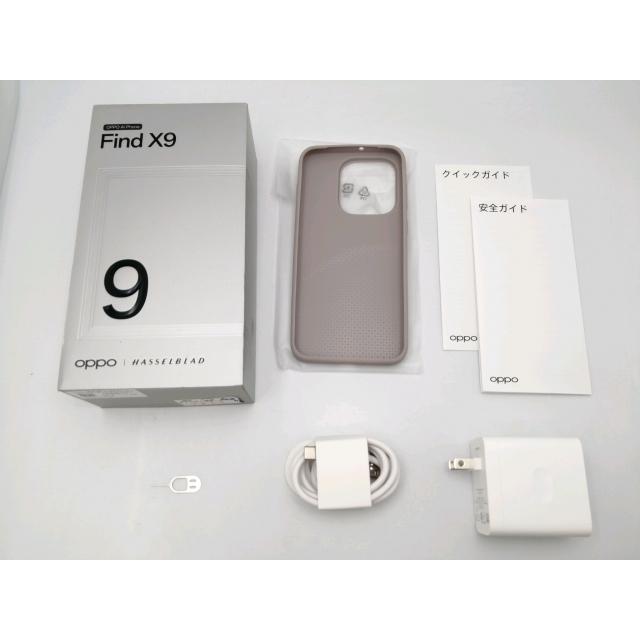 中古】Oppo 国内版 【SIMフリー】 OPPO Find X9 チタニウムグレー 16GB
