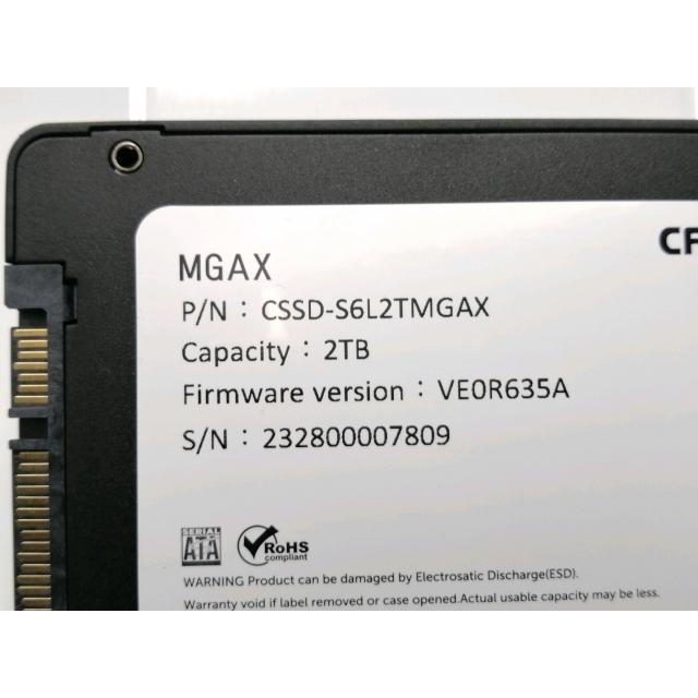 中古】各社2.5SSD 2TB SSD SATA【ECセンター】保証期間1週間