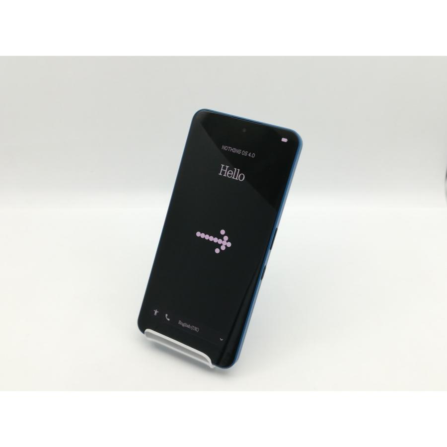 中古】NOTHING 楽天モバイル 【SIMフリー】 Nothing Phone (3a) ブルー