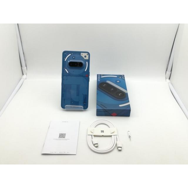 中古】NOTHING 楽天モバイル 【SIMフリー】 Nothing Phone (3a) ブルー