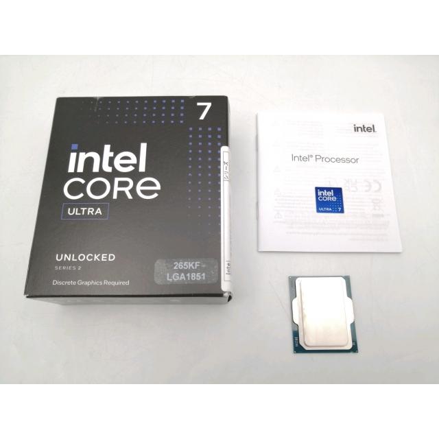中古】Intel Core Ultra 7 265KF(3.9GHz) Box LGA1851/20C(P:8C/E:12C