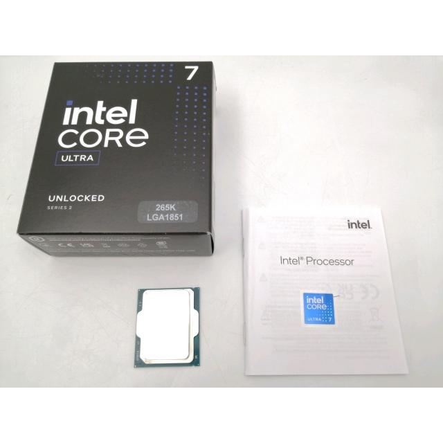 中古】Intel Core Ultra 7 265K(3.9GHz) Box LGA1851/20C(P:8C/E:12C