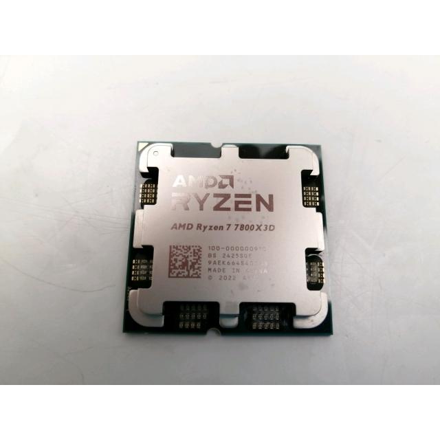 中古】AMD Ryzen 7 7800X3D (4.2GHz/TC:5GHz) BOX AM5/8C/16T/L3 96MB